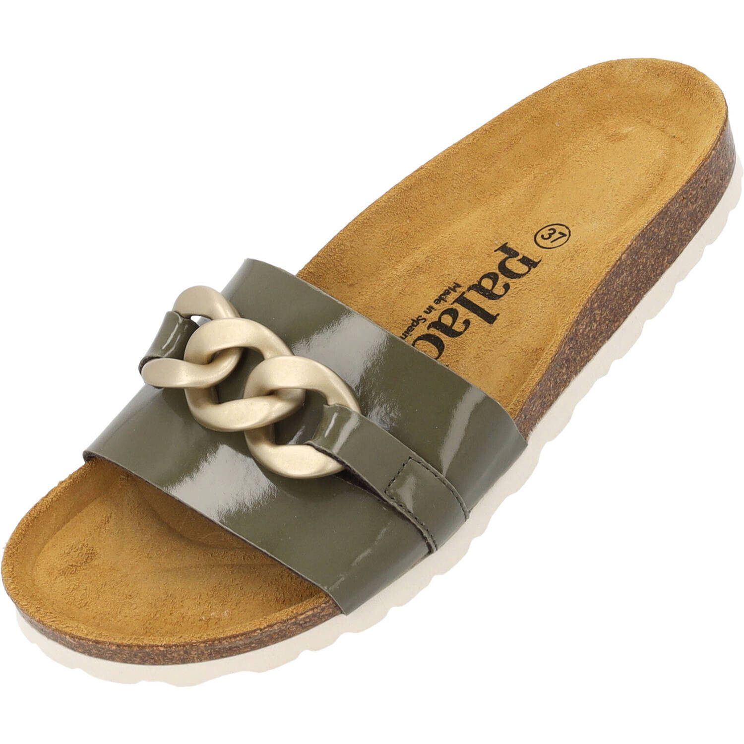 

Мюли palado, цвет khaki lack