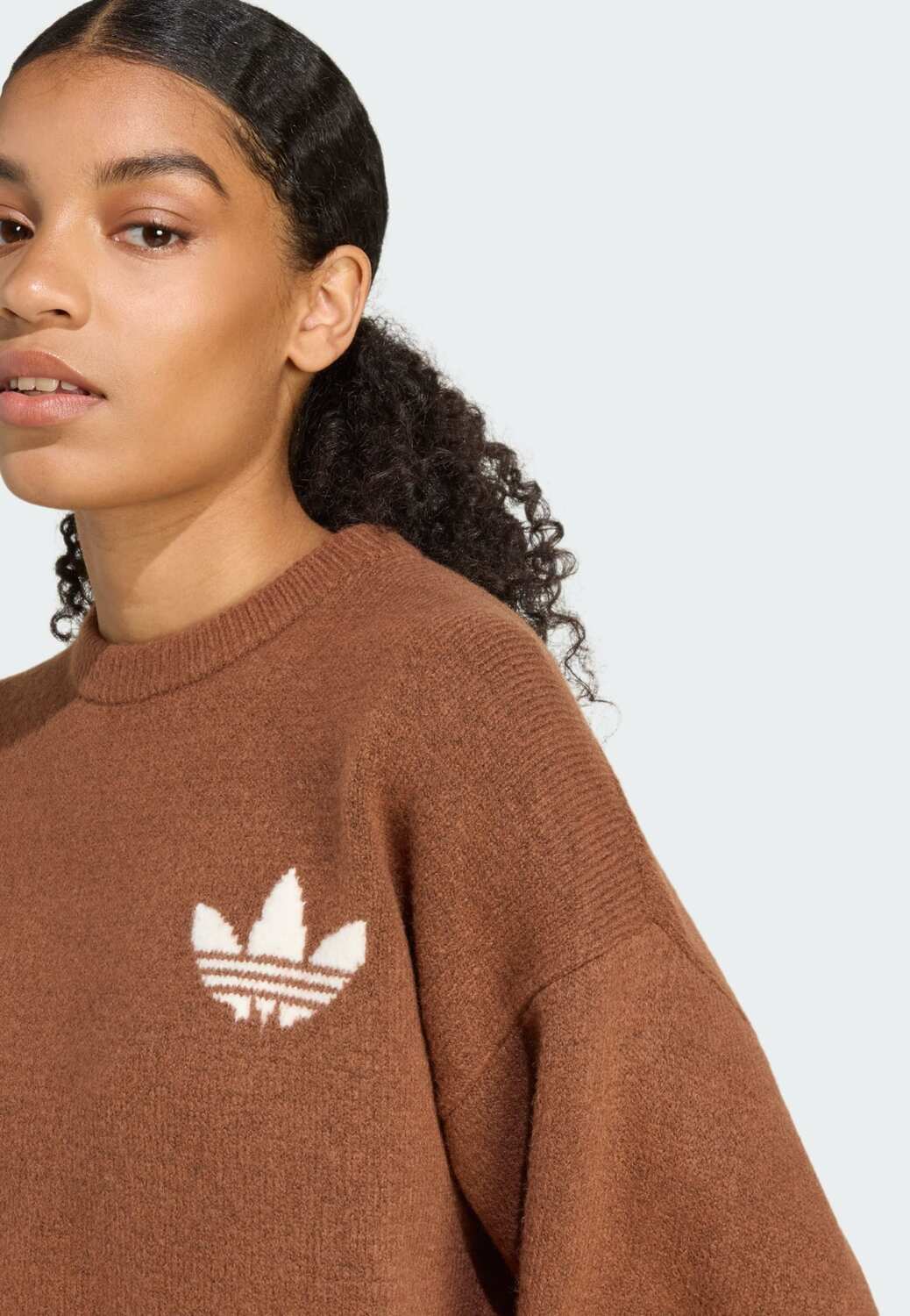 Adidas Originals Свитер 'Athletic Dept' в коричневом цвете — фото 4