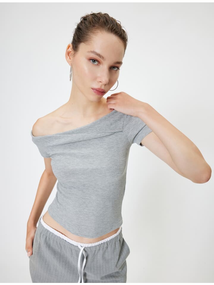 

Футболка KOTON T shirt, серый
