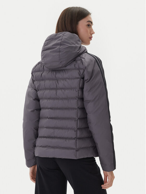 Демисезонная куртка slim fit adicolor JX2938 Adidas, серый — фото 3