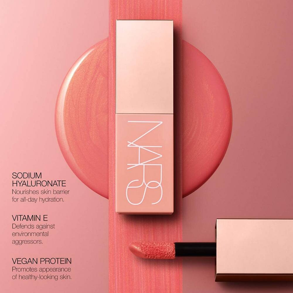 NARS Mini Afterglow Жидкие румяна и блеск для губ Дуэт, цвет Dolce Vita & Aragon — фото 4