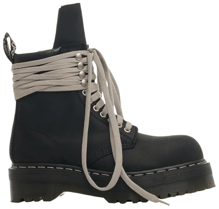 Ботинки Dr. Martens x Rick Owens Wmns DRKSHDW 1460 Quad Sole Steel Toe Boot, черный