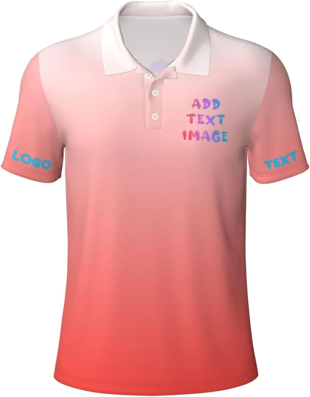 

Кастомная поло для гольфа с коротким рукавом