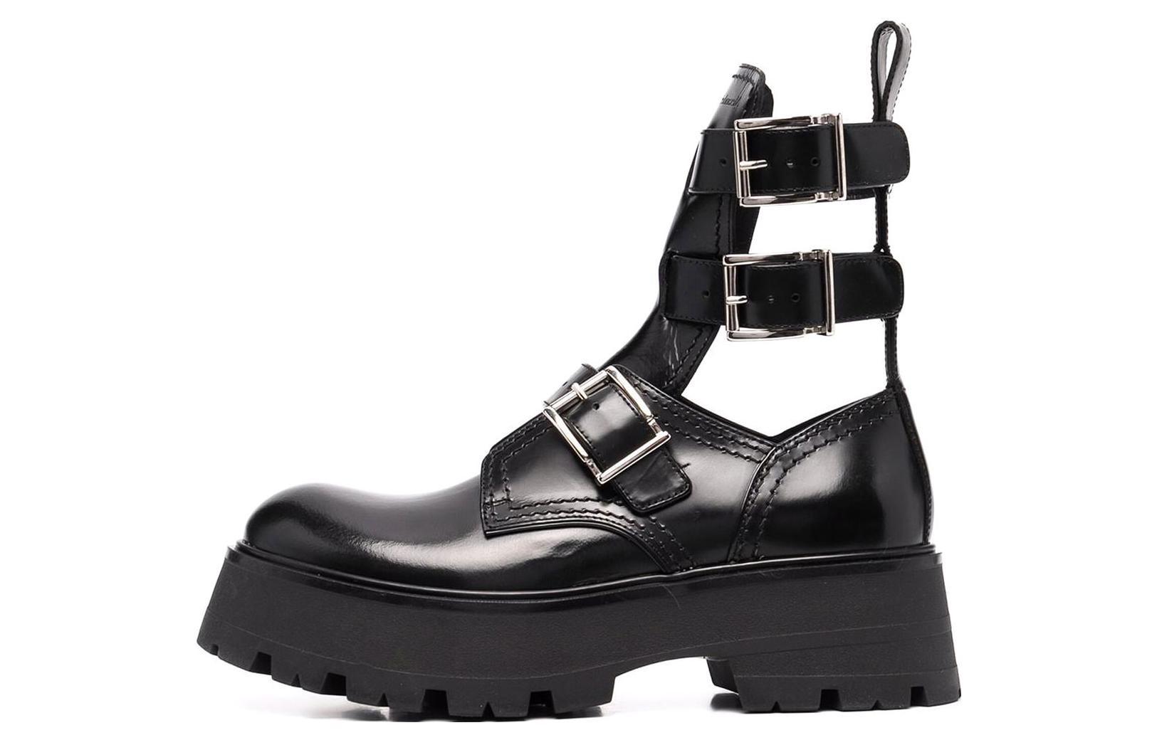 Женские ботильоны Alexander McQueen, черный