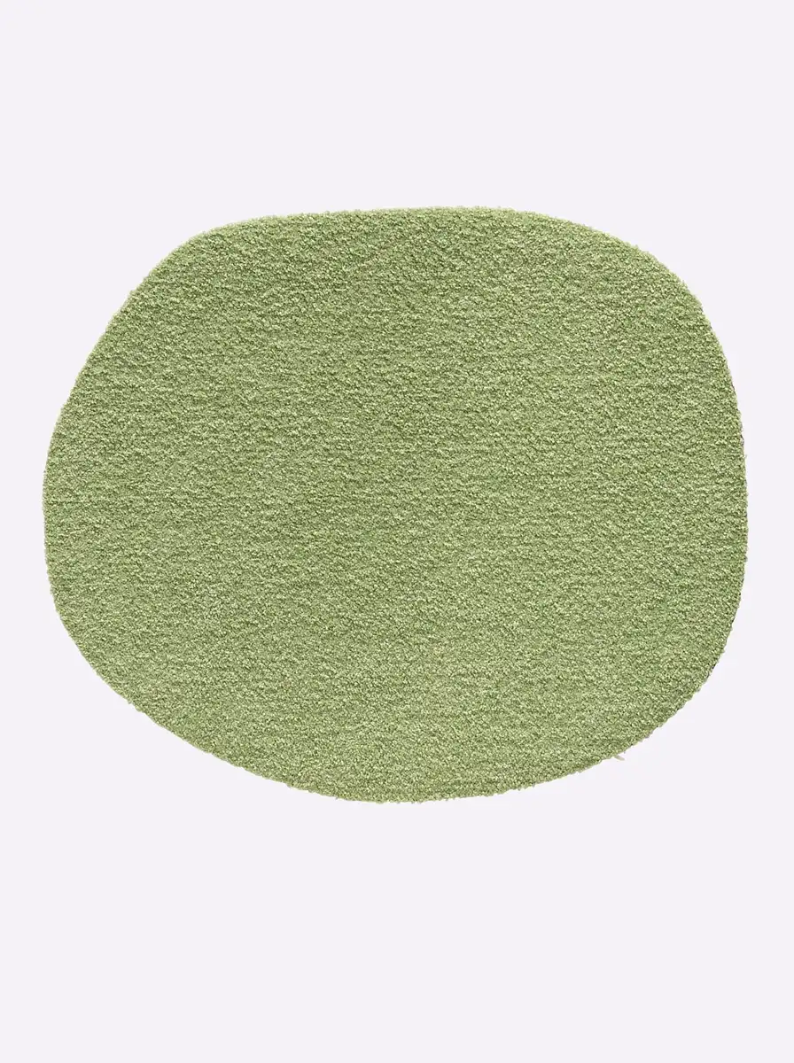 

Коврик Salonloewe, овальный 60х105 см, зеленый
