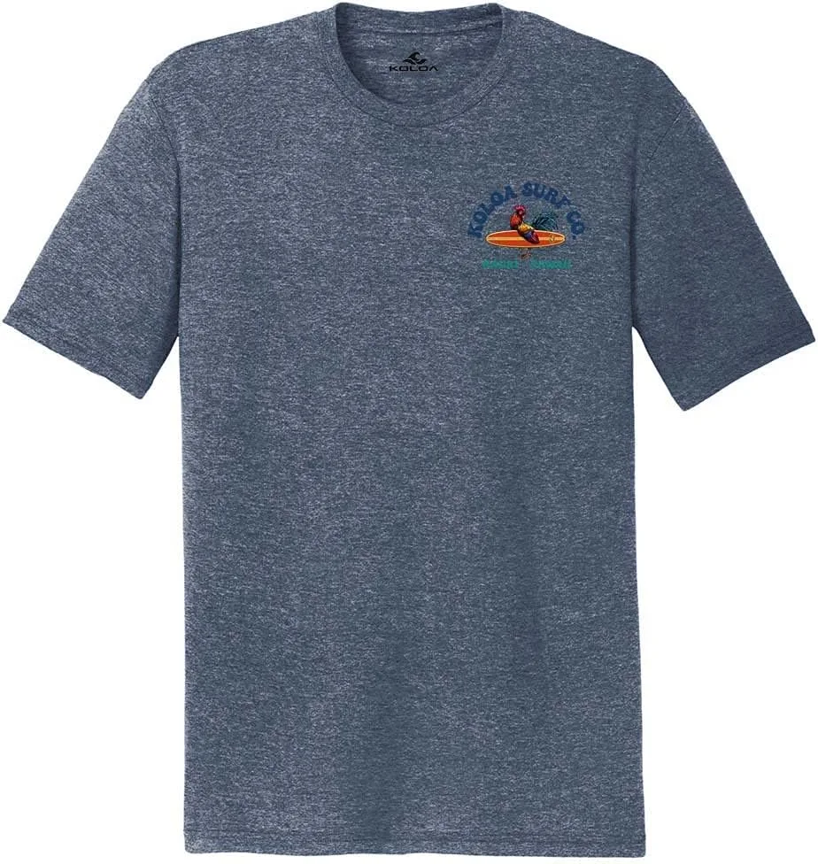 

Футболка Koloa Surf с принтом Cocky Surfer, Tri-Blend-4XL Koloa Surf Company