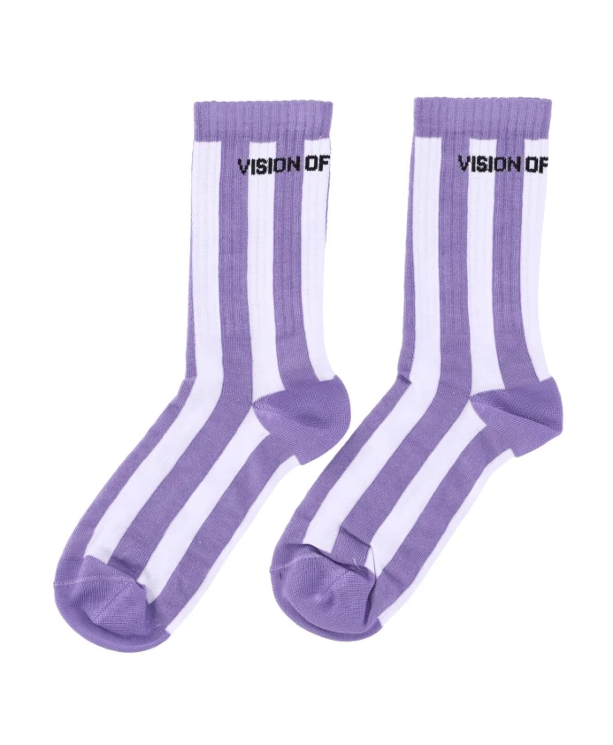 

Полосатые фиолетовые носки Vision Of Super, фиолетовый