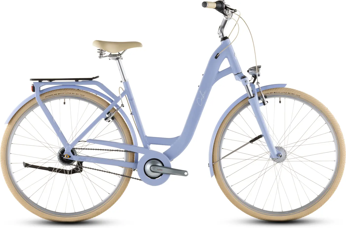 

Городской велосипед Cube aruba easy entry (2026) - citybike - blueblossom´n´creme