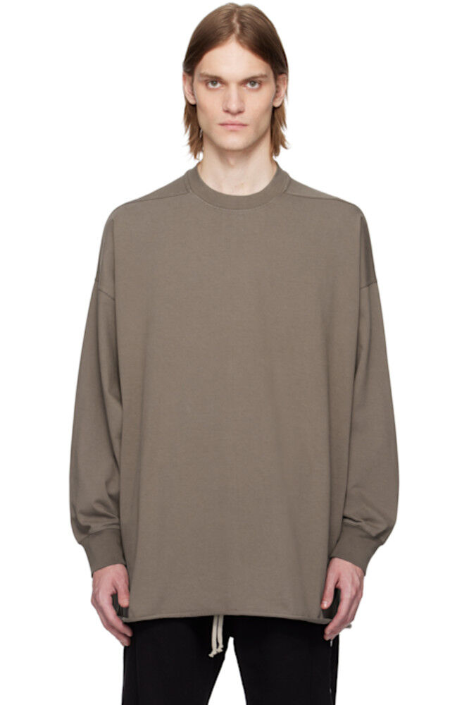 

Серая футболка Hollywood Tommy LS Rick Owens DRKSHDW