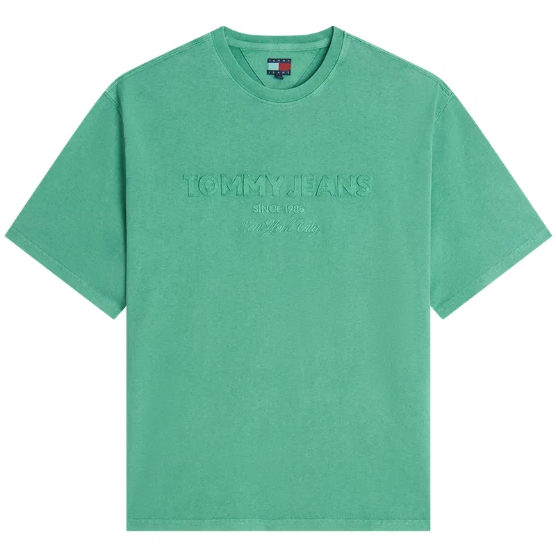 Футболка мужская с круглым вырезом Moderate Tommy Hilfiger, Mint Green L5Y