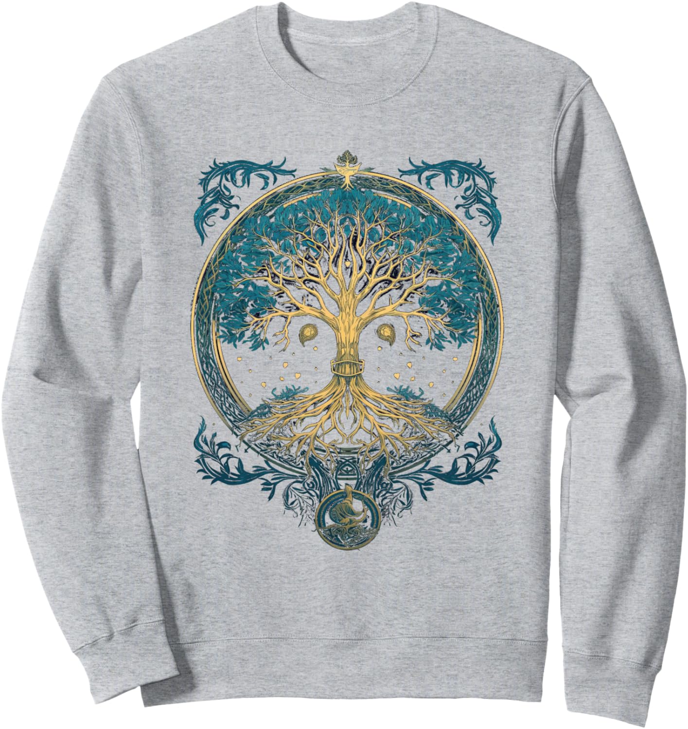 

Толстовка Nordic Culture And Norsamen Design, серый