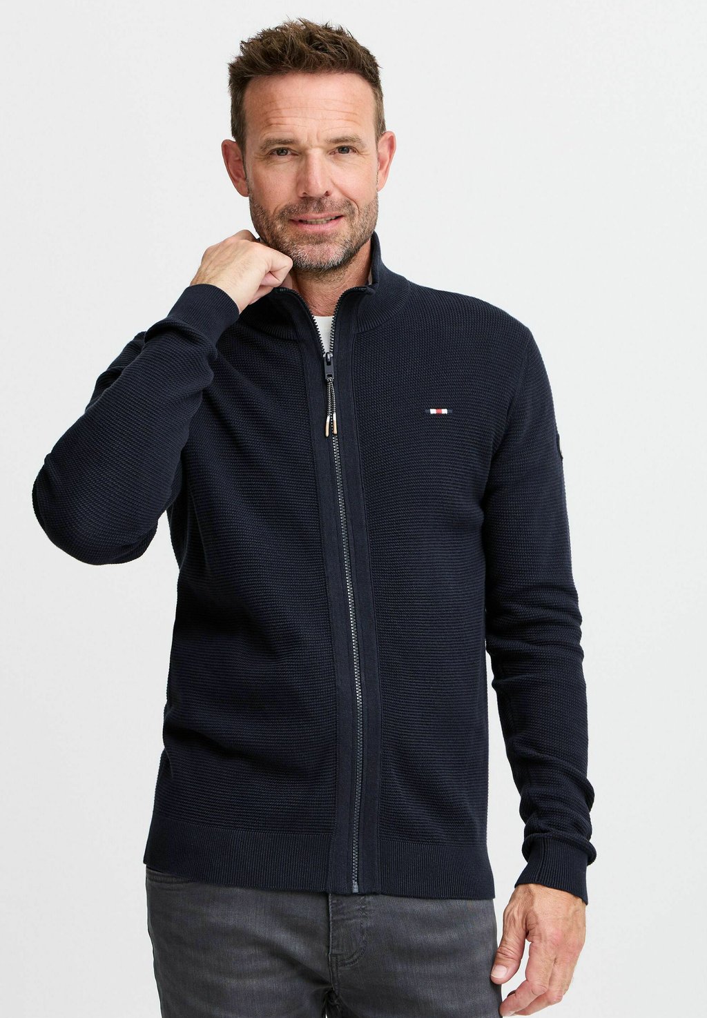 

Кардиган FQKYLE STRUCTURE CARDIGAN FQ1924, темно-синий