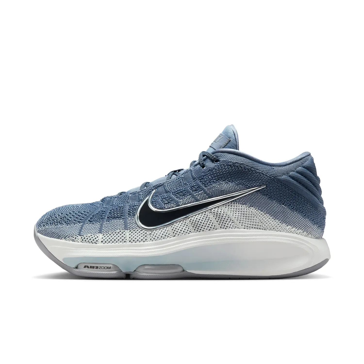 

Nike Баскетбольные кроссовки GT Hustle 3 с амортизацией и противоскользящей подошвой, мужские, серо-синие