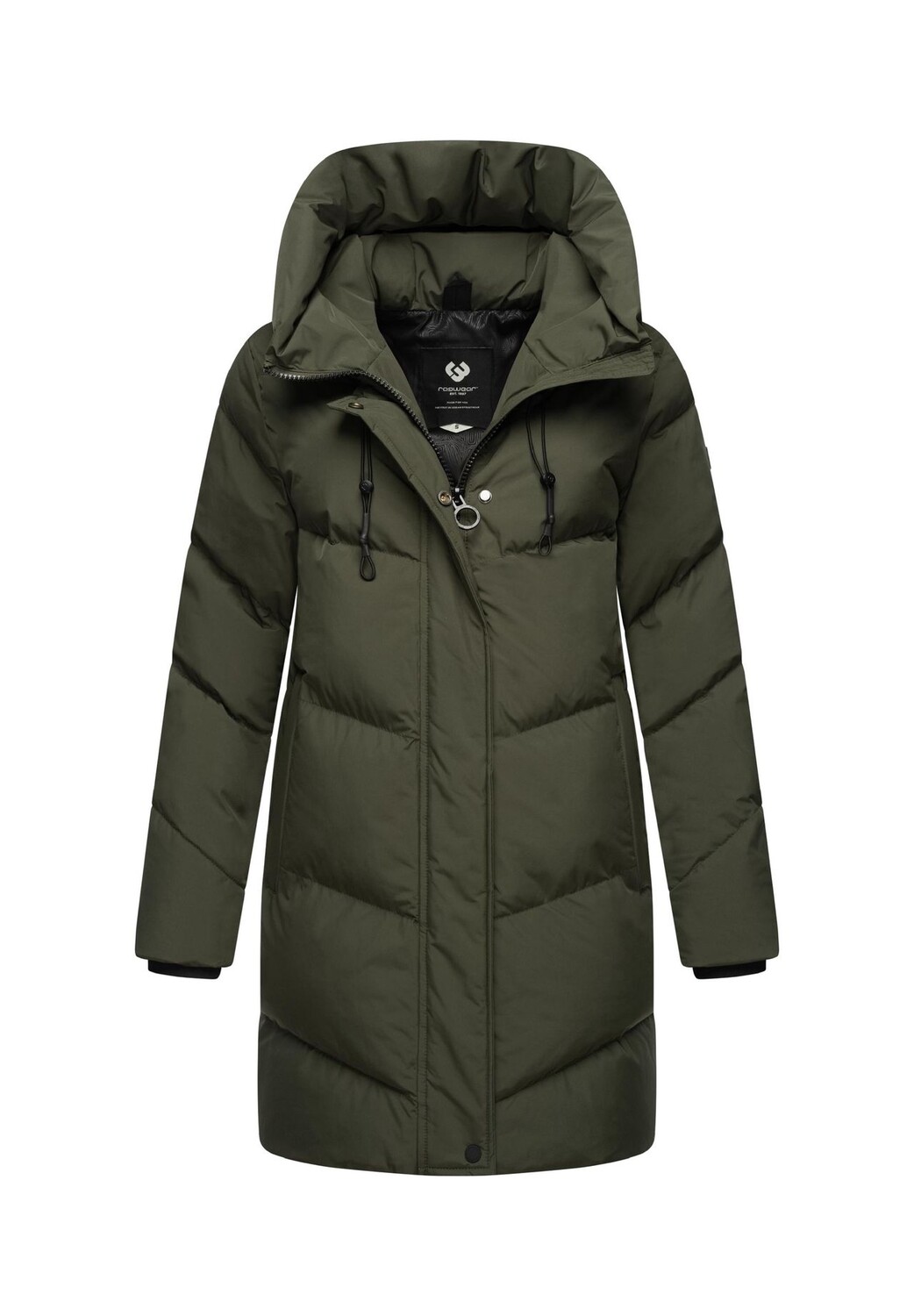 

Полупальто Авелин Ragwear, темно-оливковый