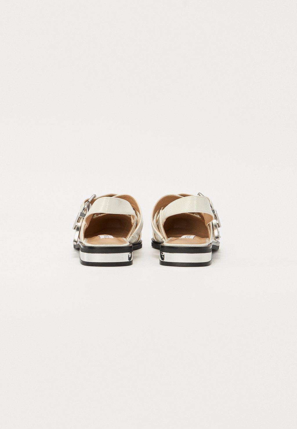 Туфли-лодочки с открытой пяткой GARI Steve Madden, молочный — фото 3