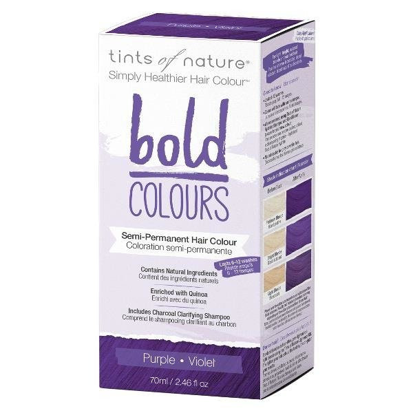 

Полуперманентная краска для волос Tints of Nature BOLD Colours – Фиолетовый
