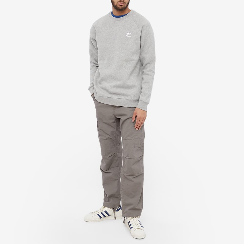 НОВАЯ толстовка мужская серая Adidas Originals, серый — фото 2