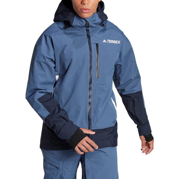 Куртка Adidas Terrex MYSHELTER Snow 2-Layer Insulated Jacket 'Linen Green Shadow Green', зеленый — фото 2