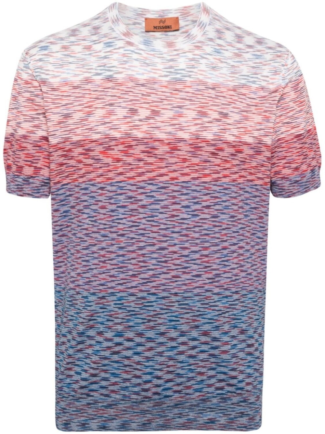 

Missoni футболка с узором, красный