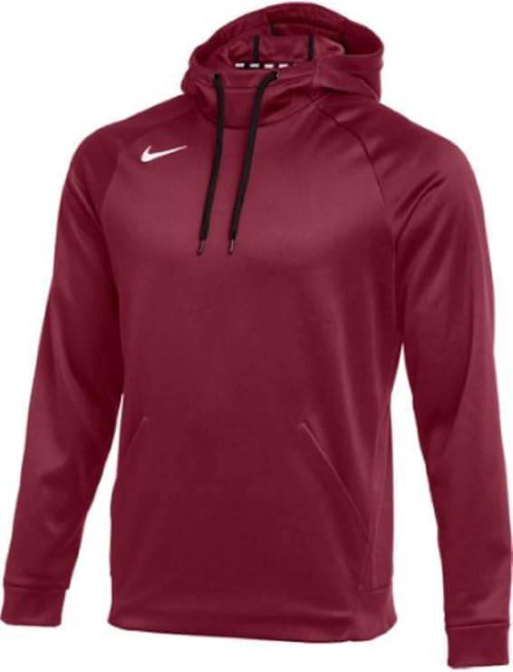 Мужская толстовка с капюшоном Nike Therma, Cardinal