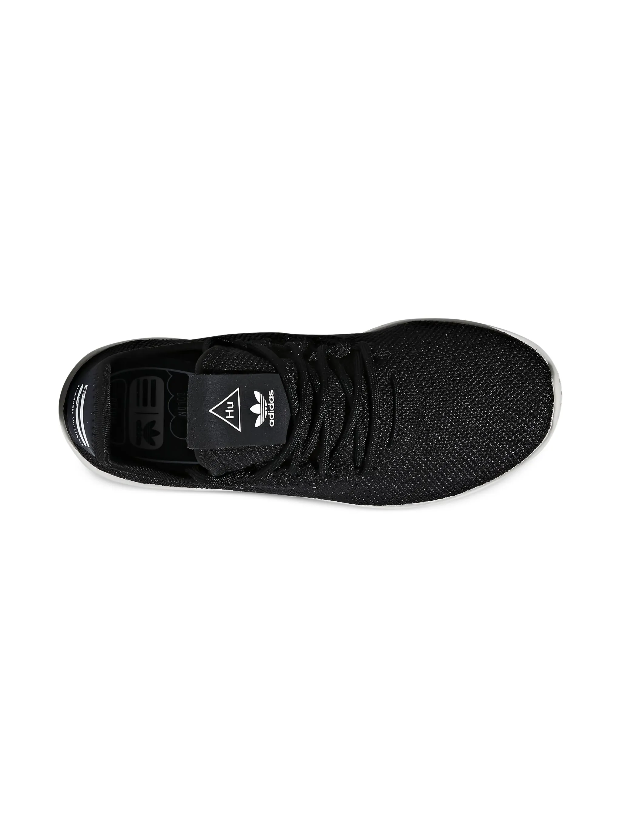 Кроссовки Tennis HU Black/White из коллаборации с Pharrell Williams Adidas Kids, черный — фото 4