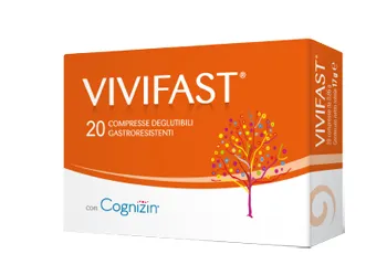 

Vivifast 20 гастрорезистентных таблеток, добавка для функций мозга
