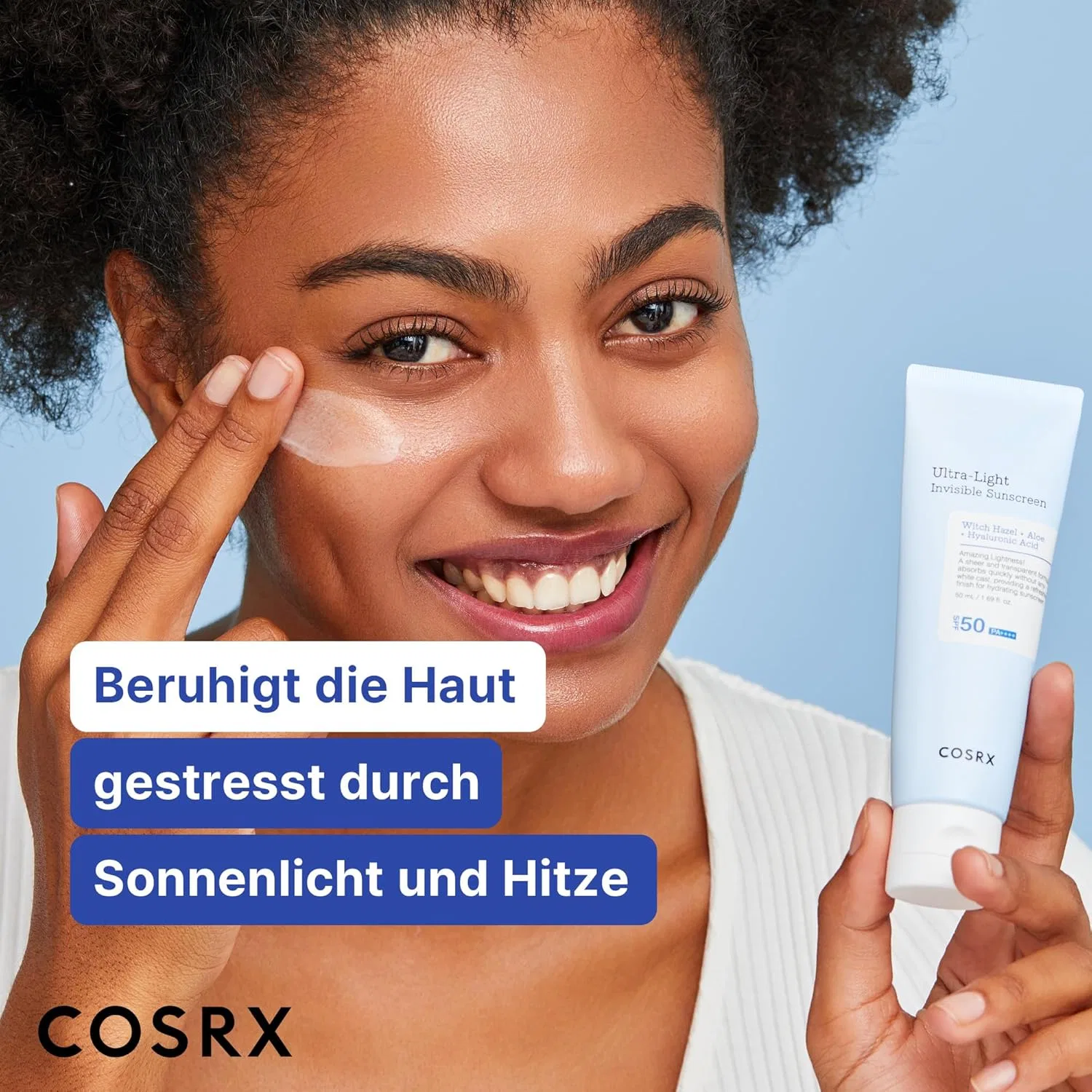 Солнцезащитный крем COSRX Ultra Light Invisible SPF 50, 50 мл Cosrx — фото 4