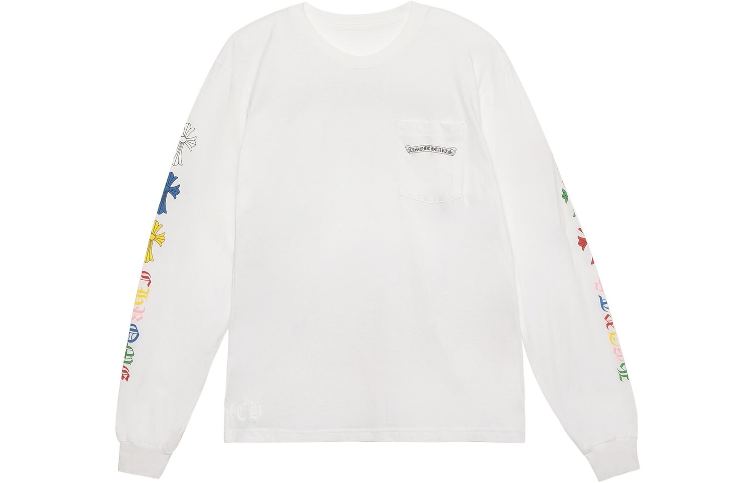 

Футболка унисекс белая Chrome Hearts, белый