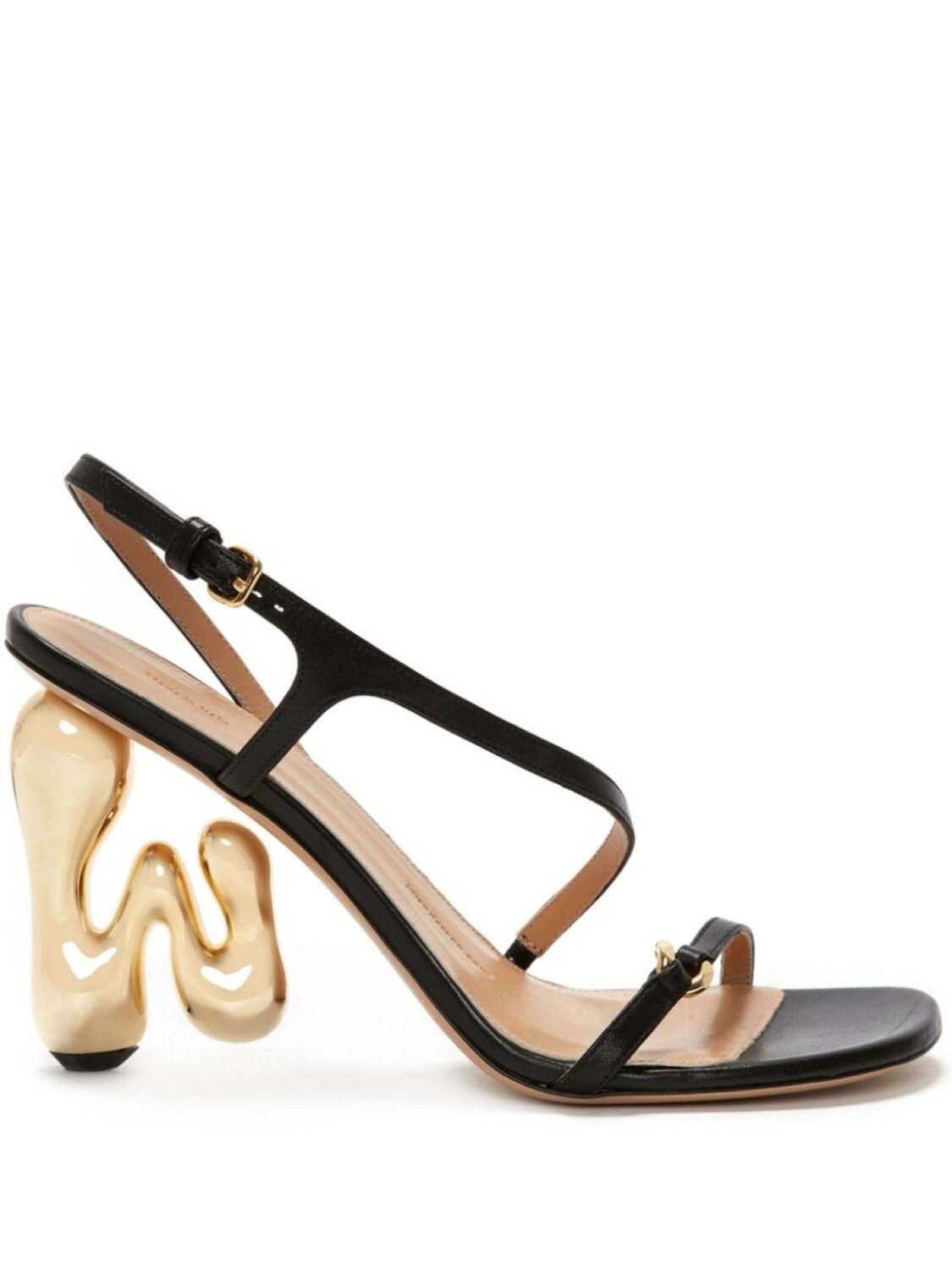 

JW Anderson босоножки JW Bubble Heel, черный
