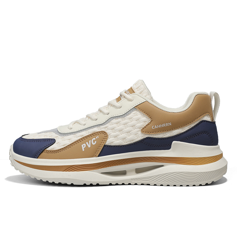 

Износостойкие низкие повседневные туфли для мужчин Bull charm, Beige Blue