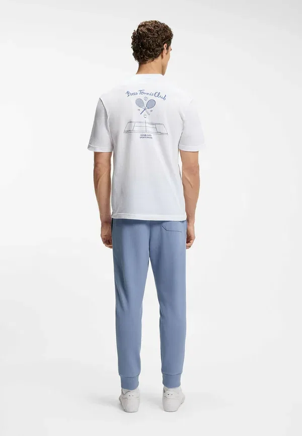 Штаны спортивные Hadiko tracksuit bottoms Boss, голубой — фото 3