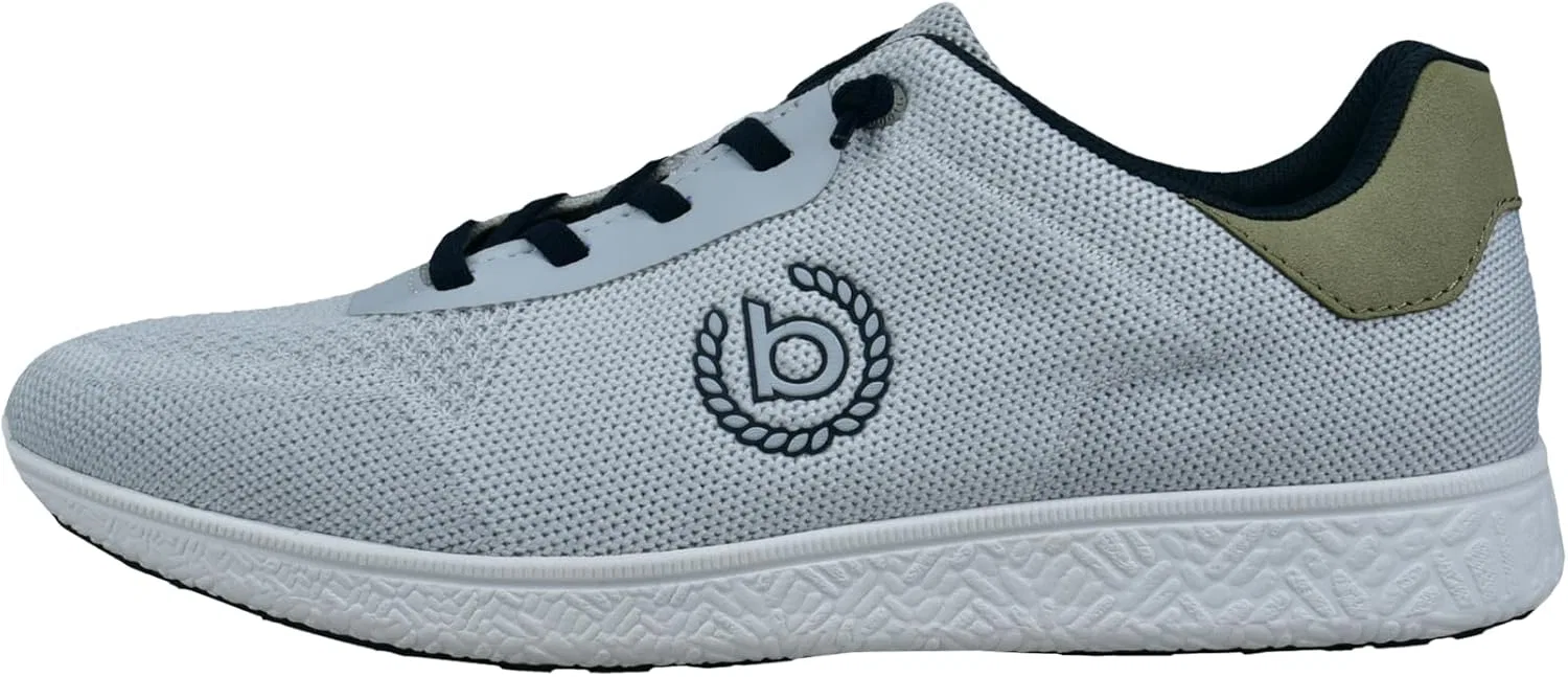 Мужские низкие кроссовки Bugatti Man со сменной стелькой, White 2000 — фото 2
