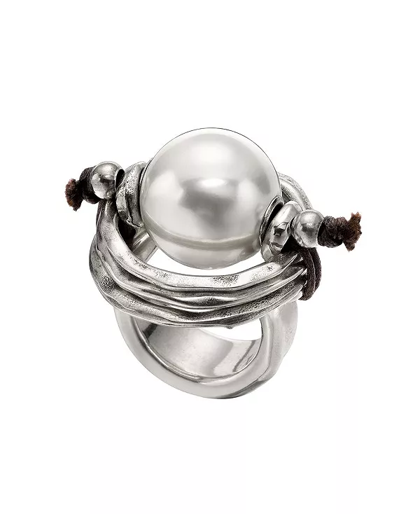 

Кольцо из стерлингового серебра с перламутром Unode50, silver