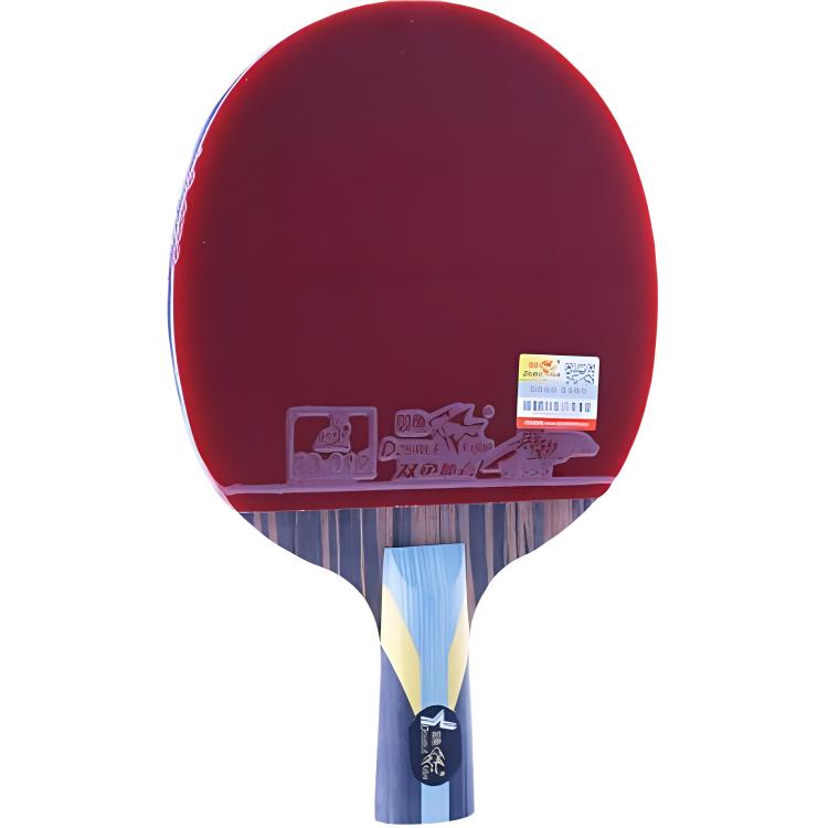 

Ракетка для пинг-понга DOUBLE FISH, [ebony wood+2 carbon]9 star penhold grip