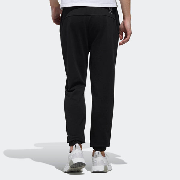 Спортивные штаны adidas neo logo Cozy Breathable Casual Sports Long Pants Black, черный — фото 3