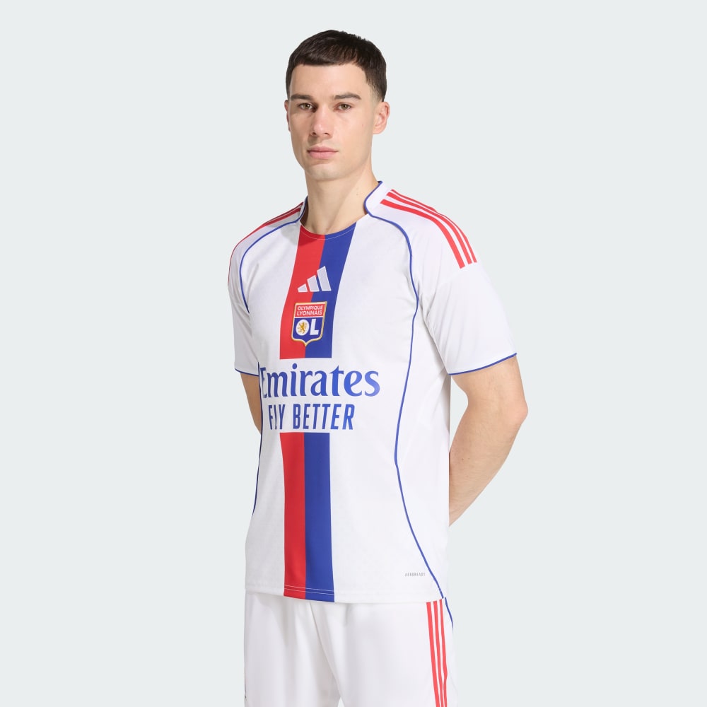 

Джерси Adidas Olympique Lyonnais 25/26 Home Jersey, белый
