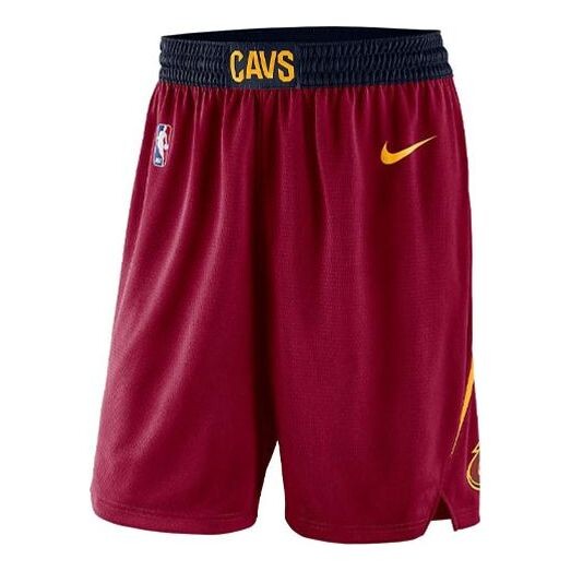 

Шорты men's cleveland cavaliers shorts red Nike, красный