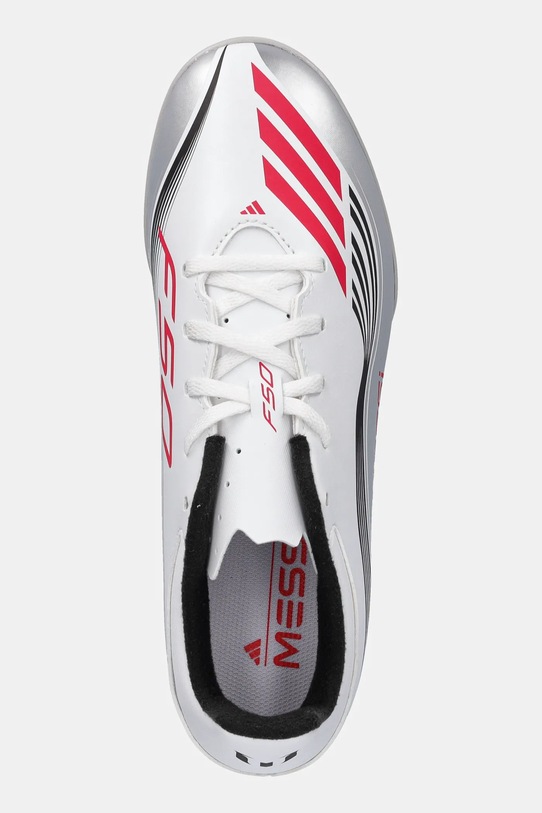 Футбольные бутсы F50 Messi Club TF Adidas Performance, белый — фото 4