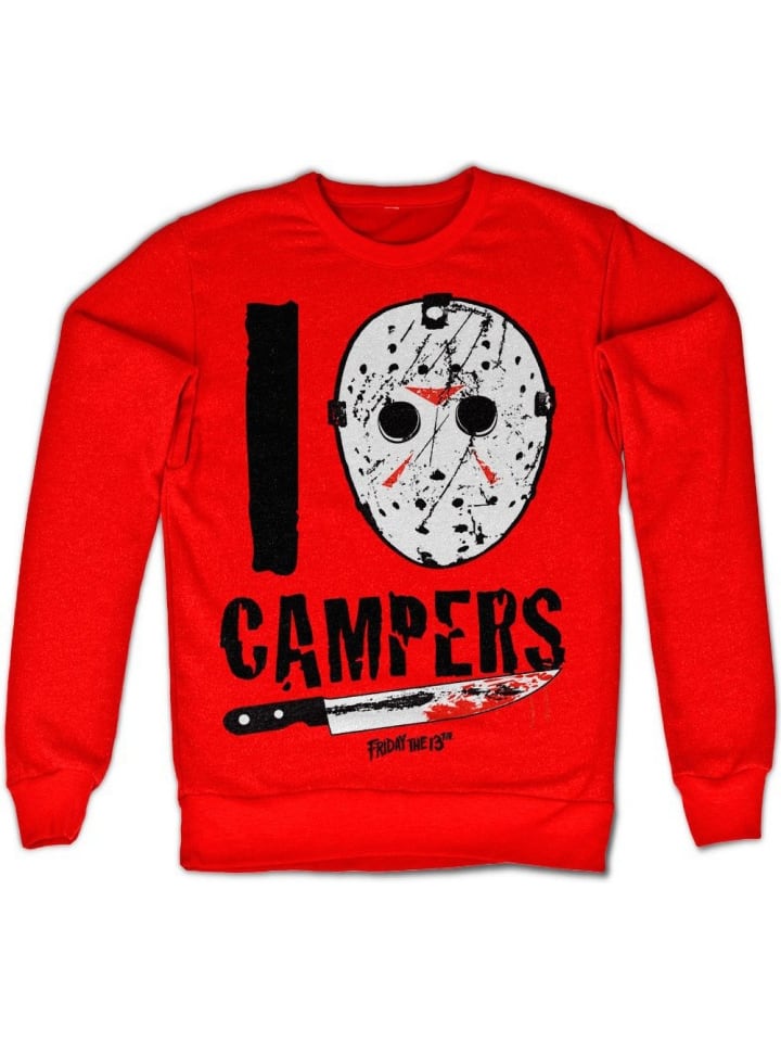 

Свитер Friday The 13th, красный