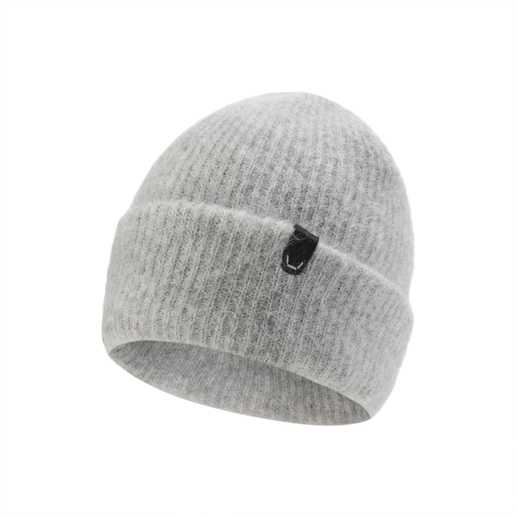 

Шерстяная шапка-бини Women's ELLE, серебро feather серый