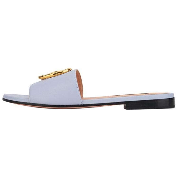 

Шлепанцы женские синие Bally
