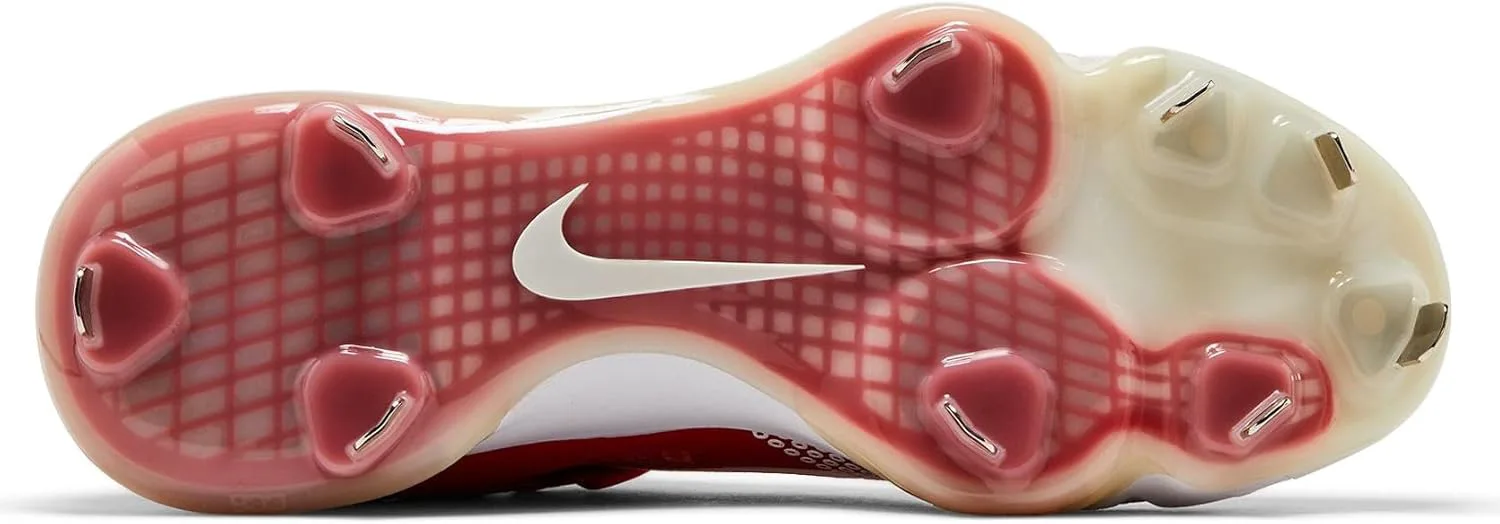 Бейсбольные бутсы Nike Men's Force Zoom Trout 7 Pro Metal, красно-белый — фото 2