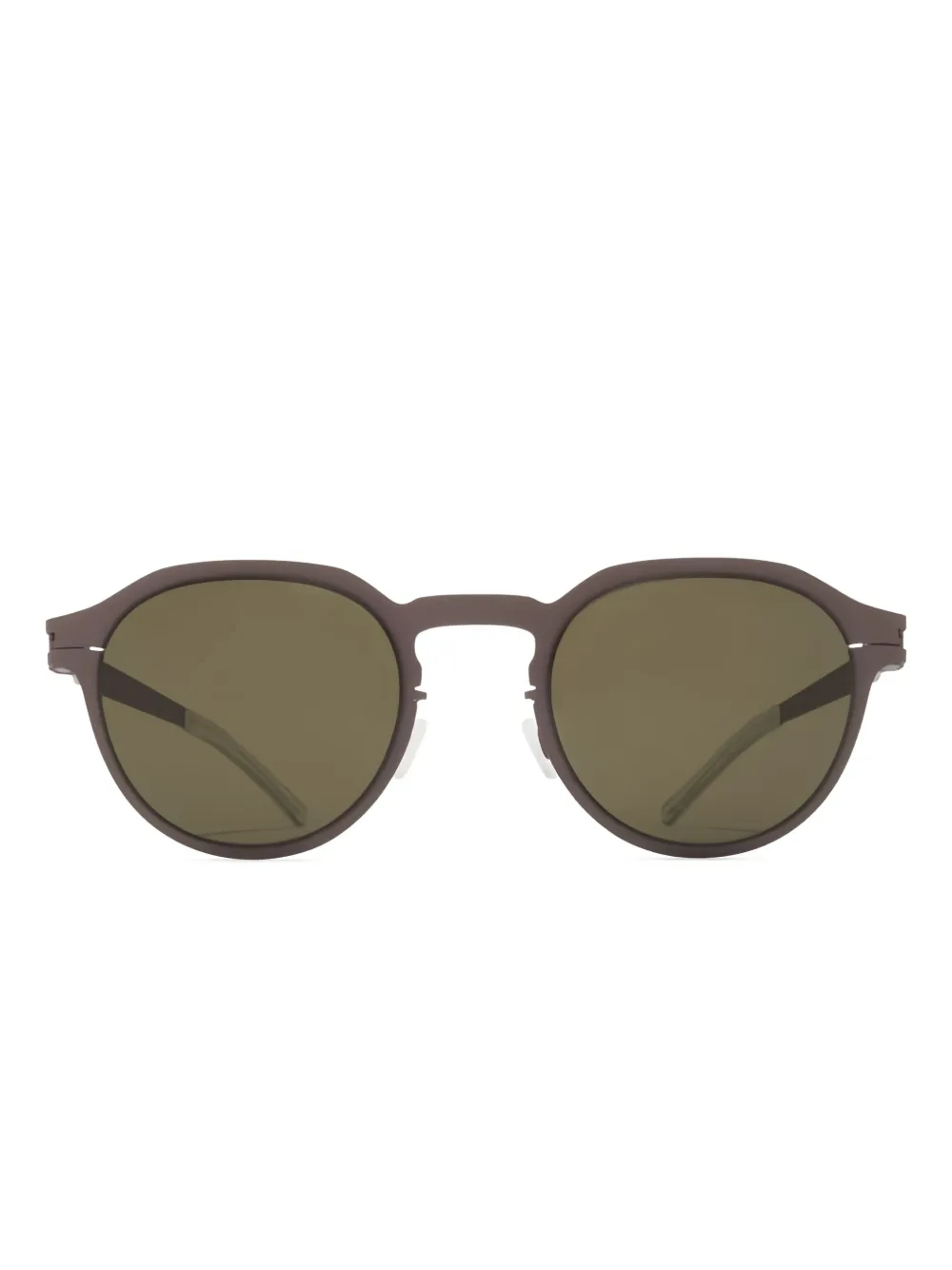 

Солнцезащитные очки в круглой оправе Mykita, серый