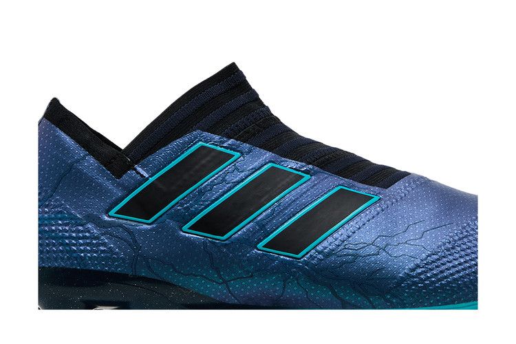 Бутсы adidas Nemeziz 17+ 360 Agility FG 'Black Energy Blue', черный — фото 3