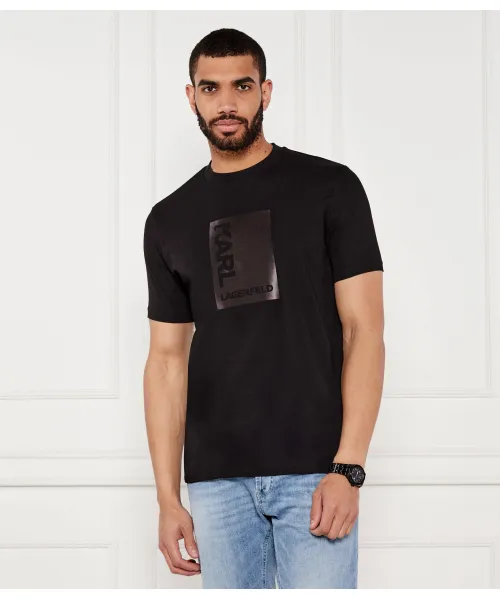 

Футболка Regular fit Karl Lagerfeld, черный