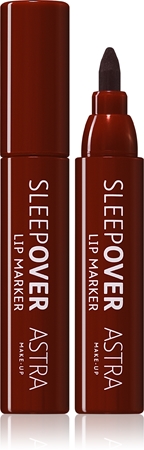 

Фломастер для губ Astra Make-up SLEEPOVER LIP MARKER, 0005 TRUTH OR DARE 3 ml