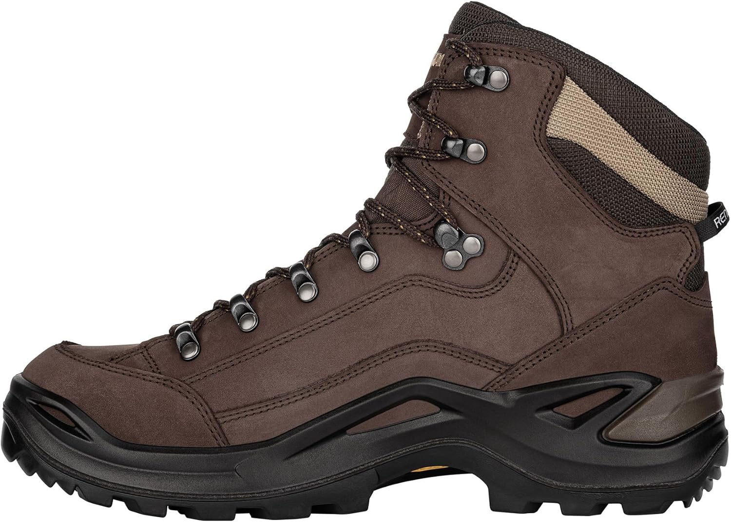 Мужские походные ботинки Lowa Renegade GTX Mid Low, коричневый — фото 3