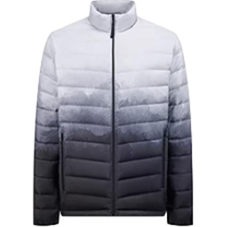 

Куртка мужская утепленная Light Warmth Collection с воротником стойкой BOSIDENG, ink mountain gradient 9cn4