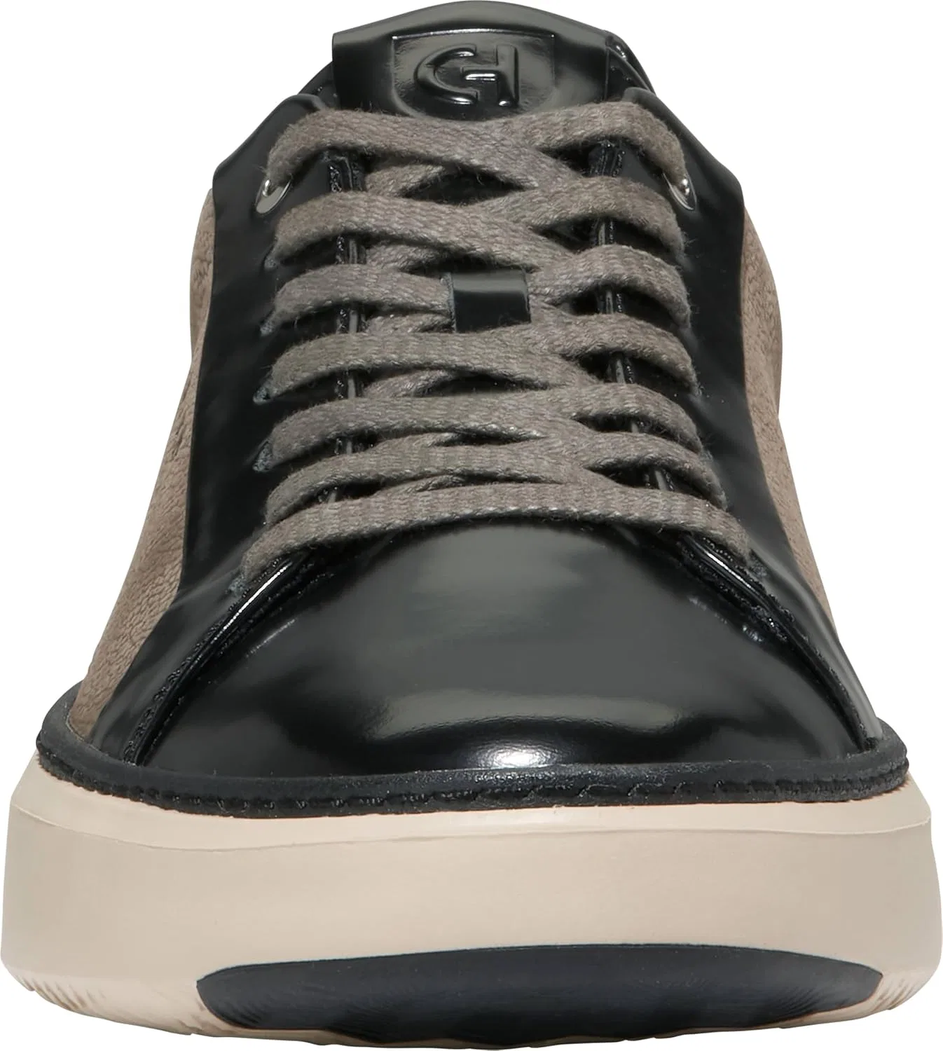 Мужские гольф-кроссовки Cole Haan Grandpro Topspin, черный/бежевый — фото 2