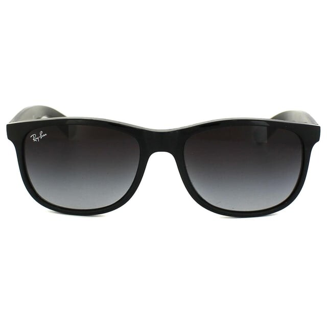 

Солнцезащитные очки andy 4202 601/8g серые градиентные Ray-Ban, черный
